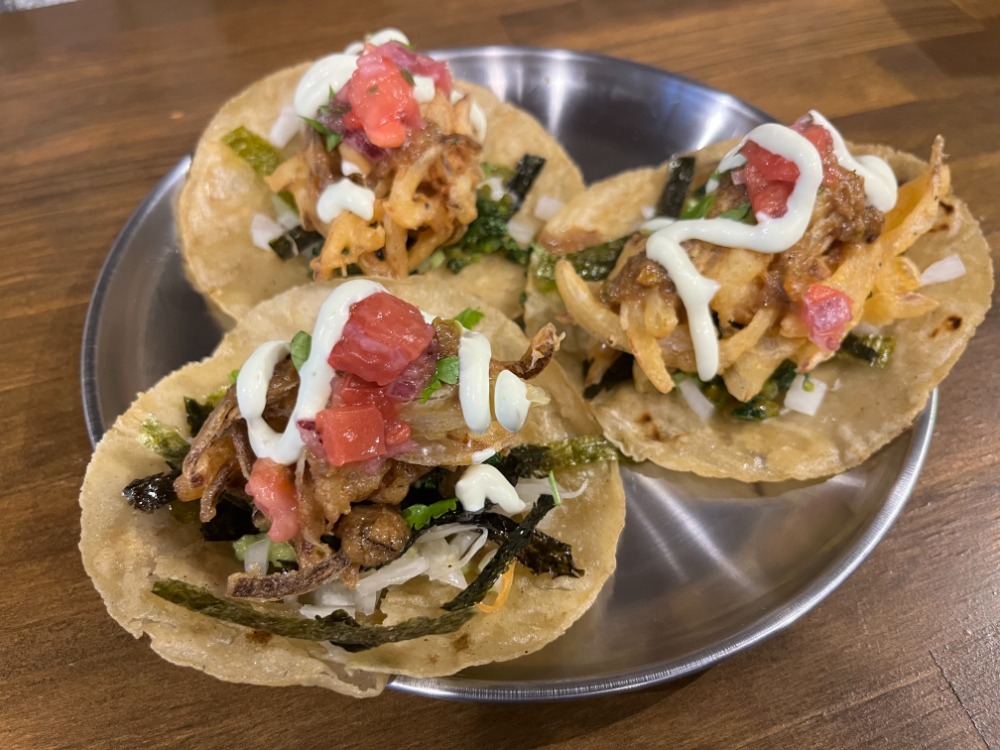 かき揚げタコス （Tacos de japÓn～和タコス～）