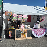 イベント出店の様子の写真